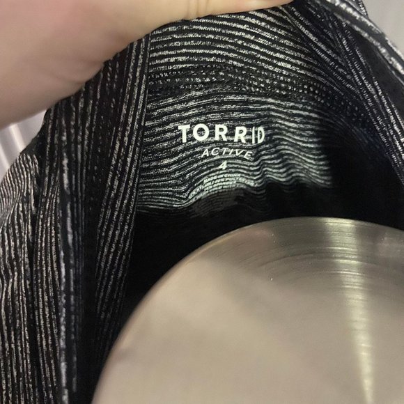 Torrid Super Soft Performance Jersey Half Zip Active Pullover Size 4 - Picture 8 of 8